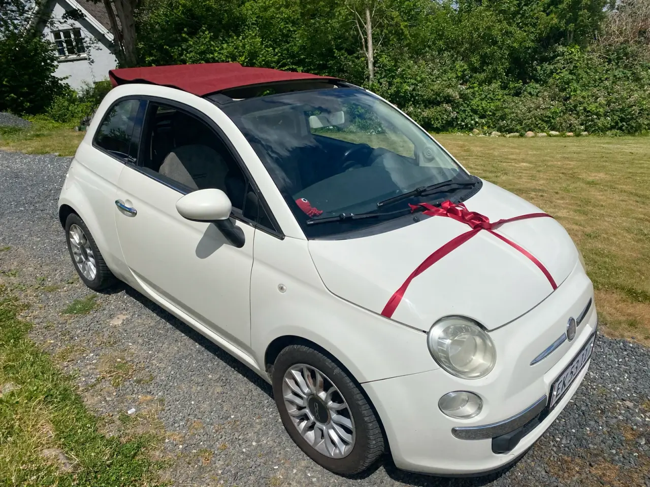 Billede 1 - Danmarks Billigste Fiat 500 C Cabriolet