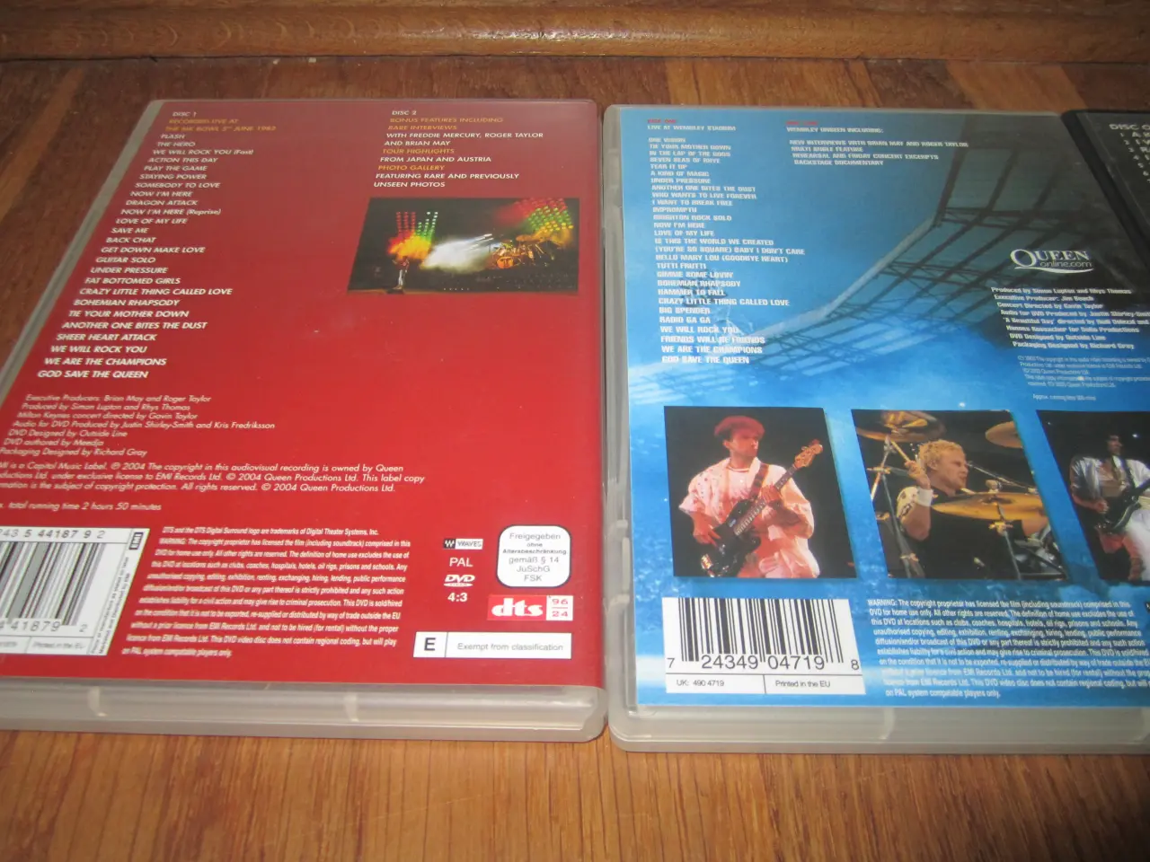 Billede 3 - QUEEN. BYD. 3 x DVD.