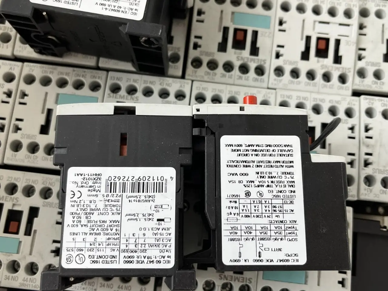 Billede 13 - Siemens SIRIUS kontaktor relæ parti 35pcs 3RH1140
