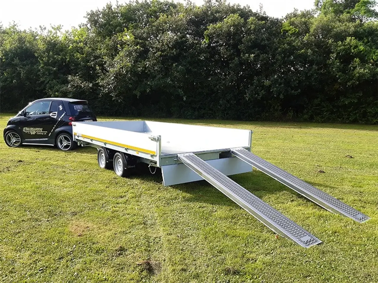 Billede 5 - EDUARD trailer 4020-3500.63 EL tip m/Ramper og støtteben
