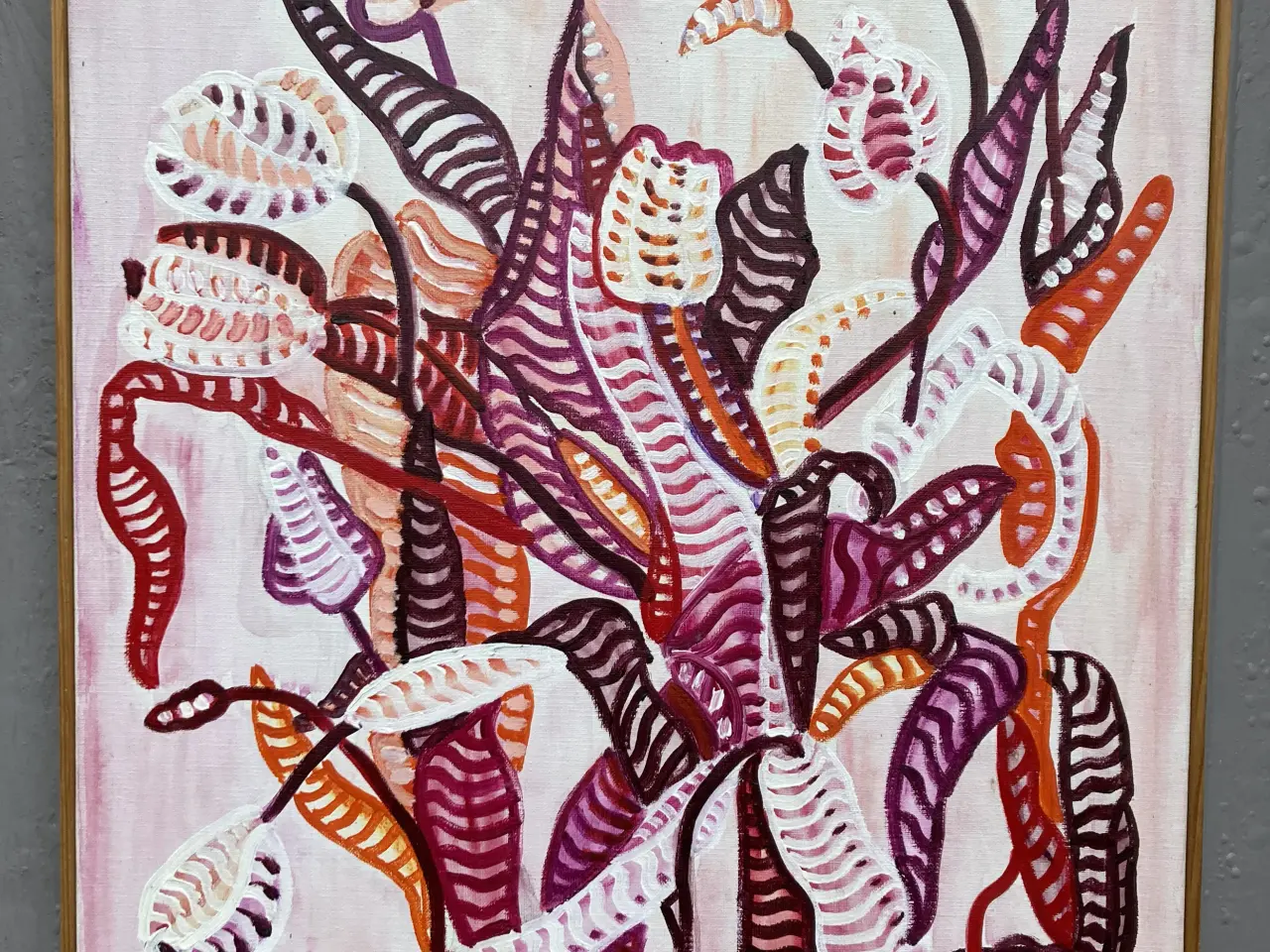 Billede 1 - Ruth Holmbom maleri blomster