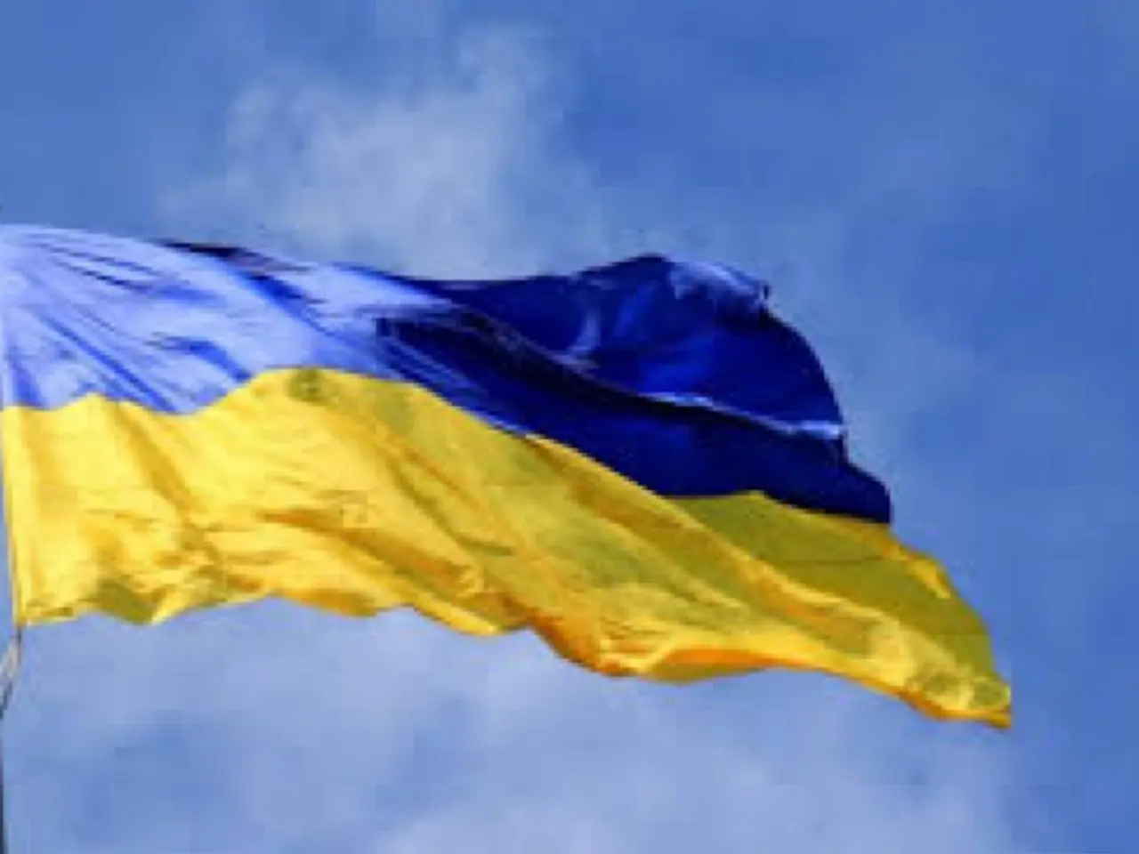 Billede 2 - Flag, Ukrainsk flag Ukraine flag 90x150cm