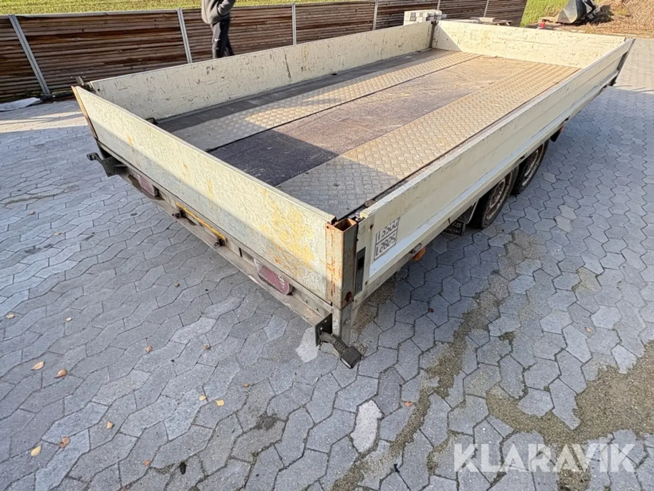 Billede 3 - Maskintrailer SARIS PL2035