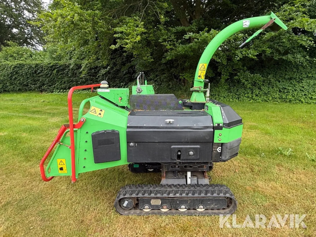 Billede 6 - Flishugger Greenmeech Quad Track 160