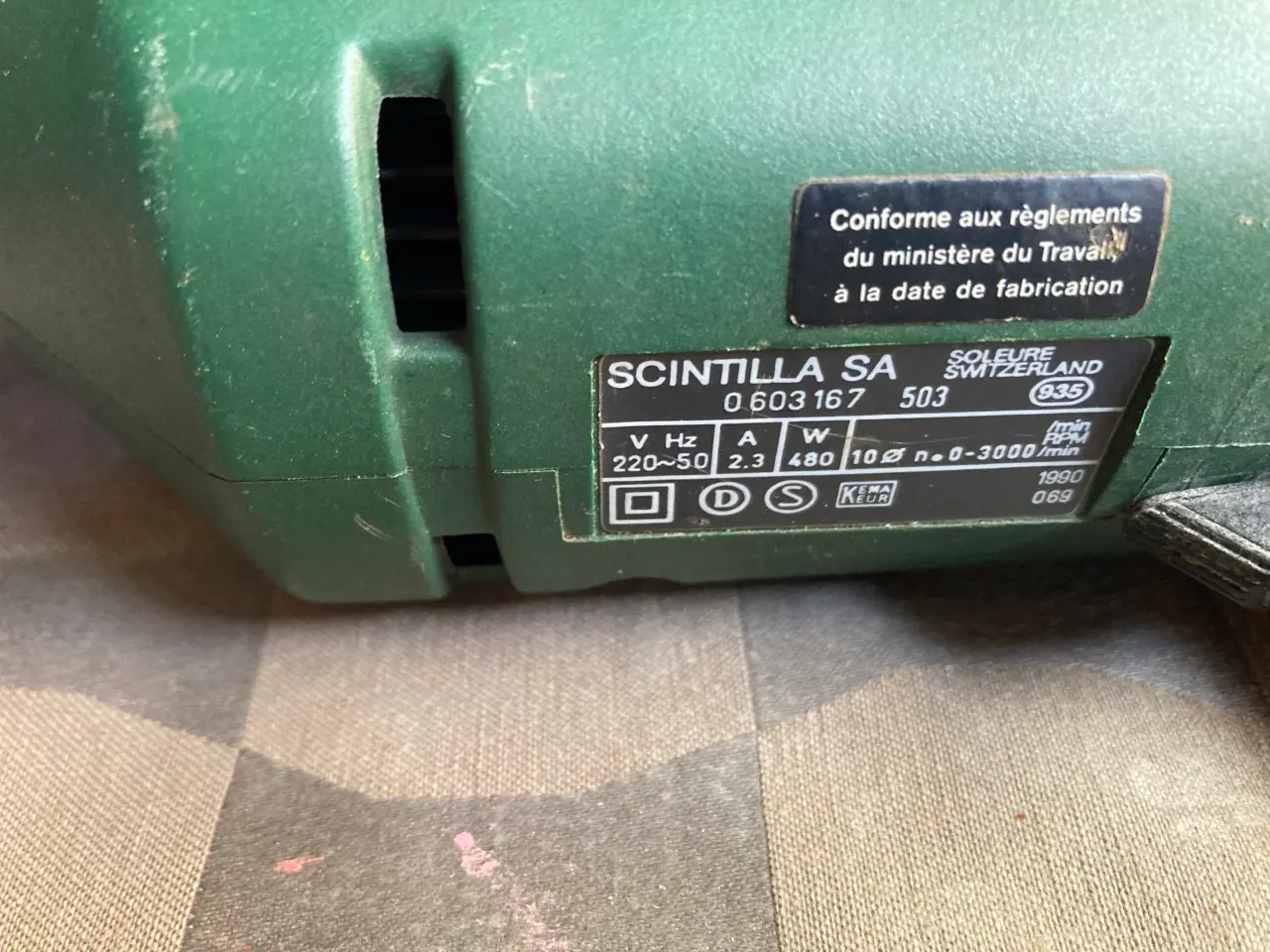 Billede 2 - Bosch CSB480RE Slagboremaskine i fin stand.
