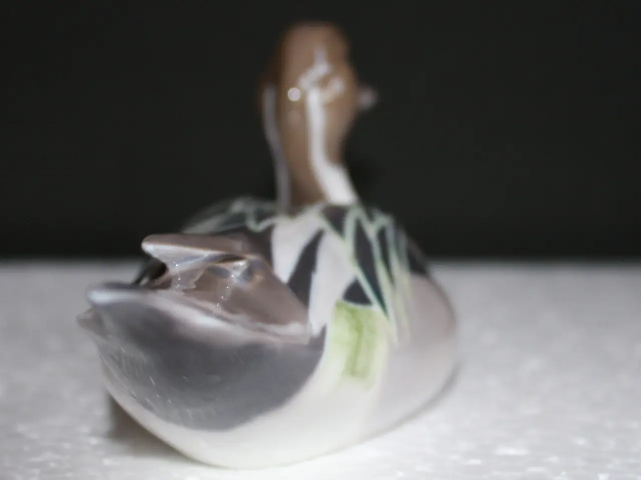 Billede 8 - And, figur fra Royal Copenhagen