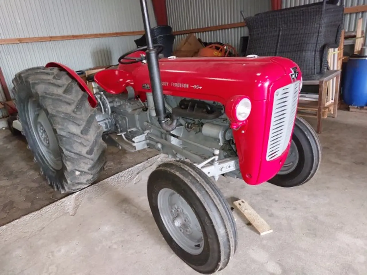 Billede 1 - Massey Ferguson 35 benzin købes