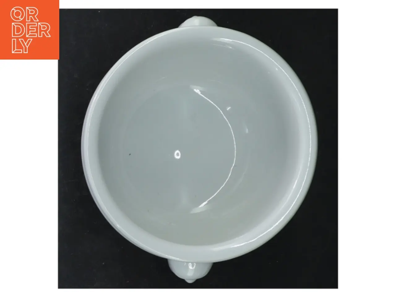 Billede 3 - To hvid porcelænsskåle (str. Ø. 11,5 cm. 2 styk)