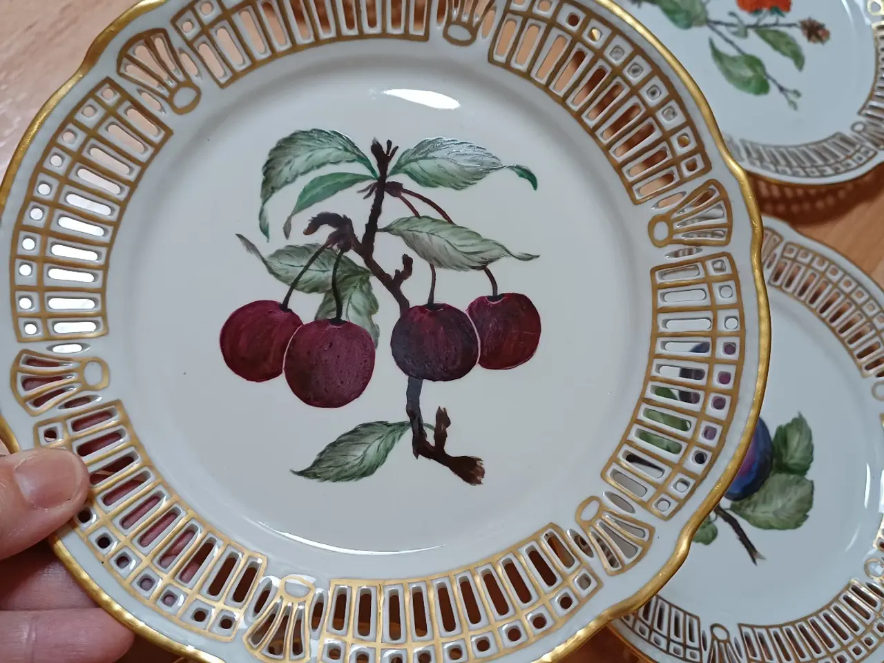 Billede 3 - 8 frugt/ dessert tallerkener