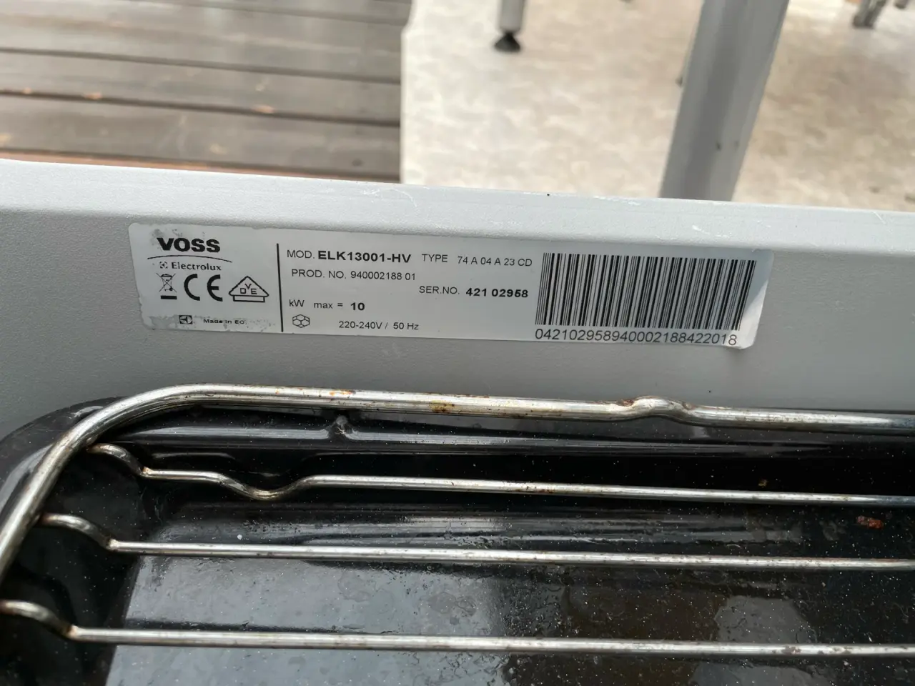 Billede 7 - VOSS keramisk komfur