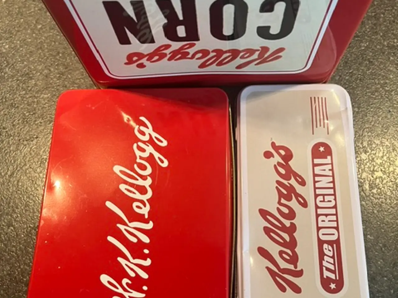 Billede 4 - 2 retro Kellogg's dåser med flot patina