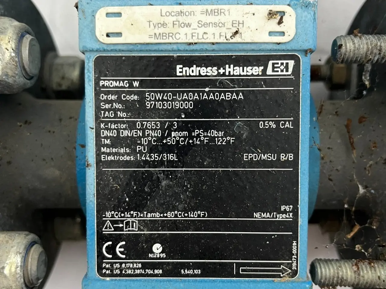 Billede 5 - Endress+Hauser Promag W 50 Electromagnetic Flow