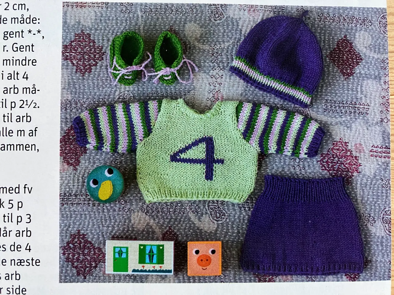 Billede 3 - 9 opskrifter på tøj til Baby Born
