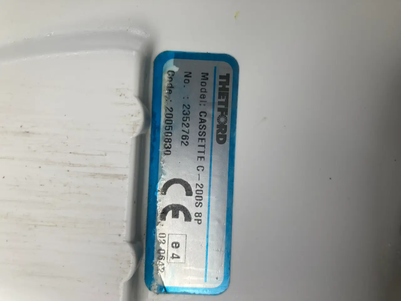 Billede 13 - Thetford cassette C - 200S toilet.