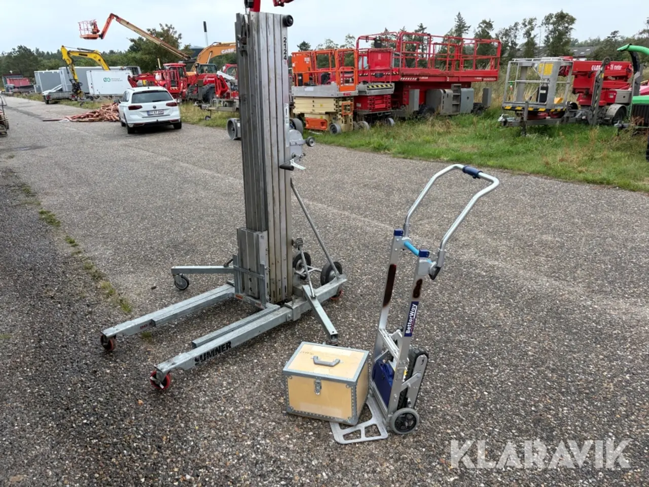 Billede 1 - Materialehejs og El-sækkevogn Sumner Og Betterway 2 styk