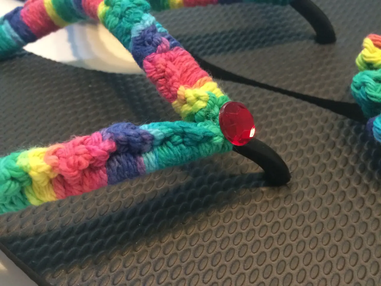 Billede 2 - Sandaler, LGBT, hår elatik, klip klapper