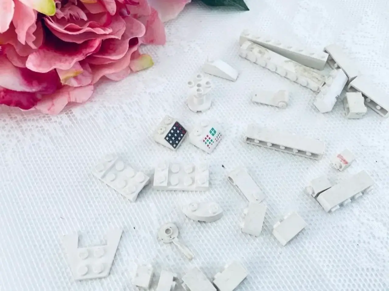 Billede 2 - Lego, hvid, blandet