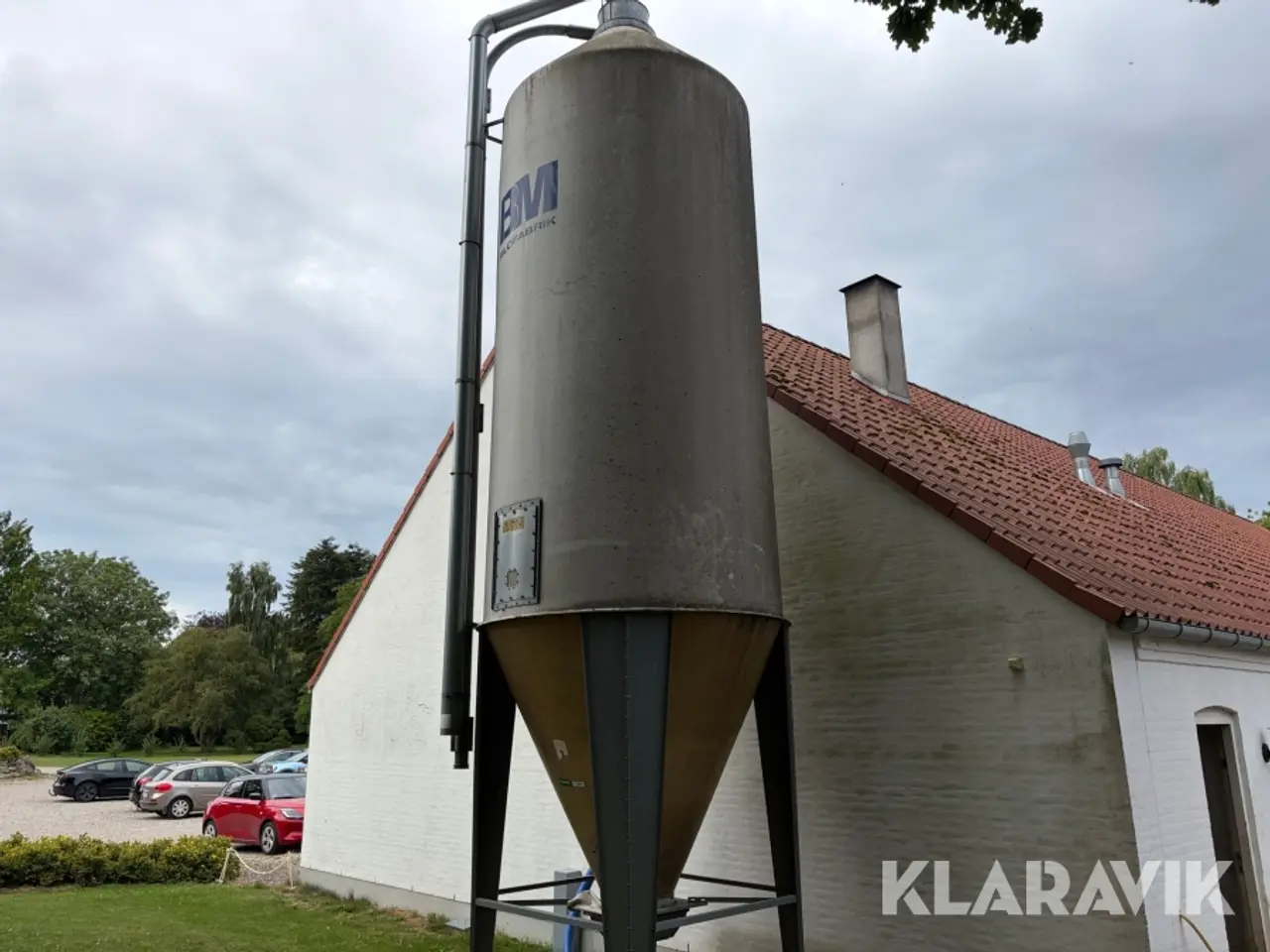 Billede 1 - Glasfiber Silo BM silofabrik