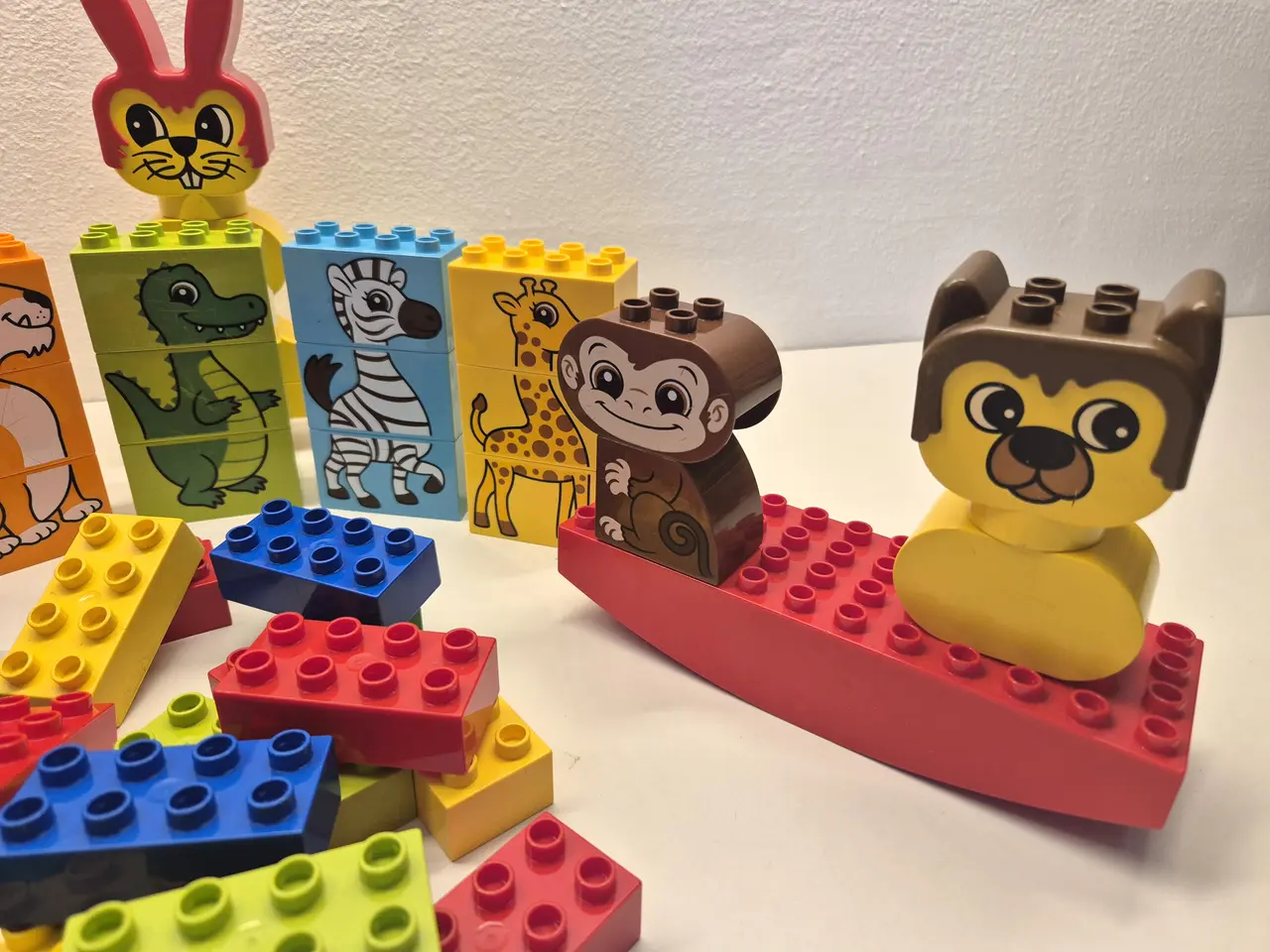 Billede 3 - Duplo Puslespil med Vippedyr