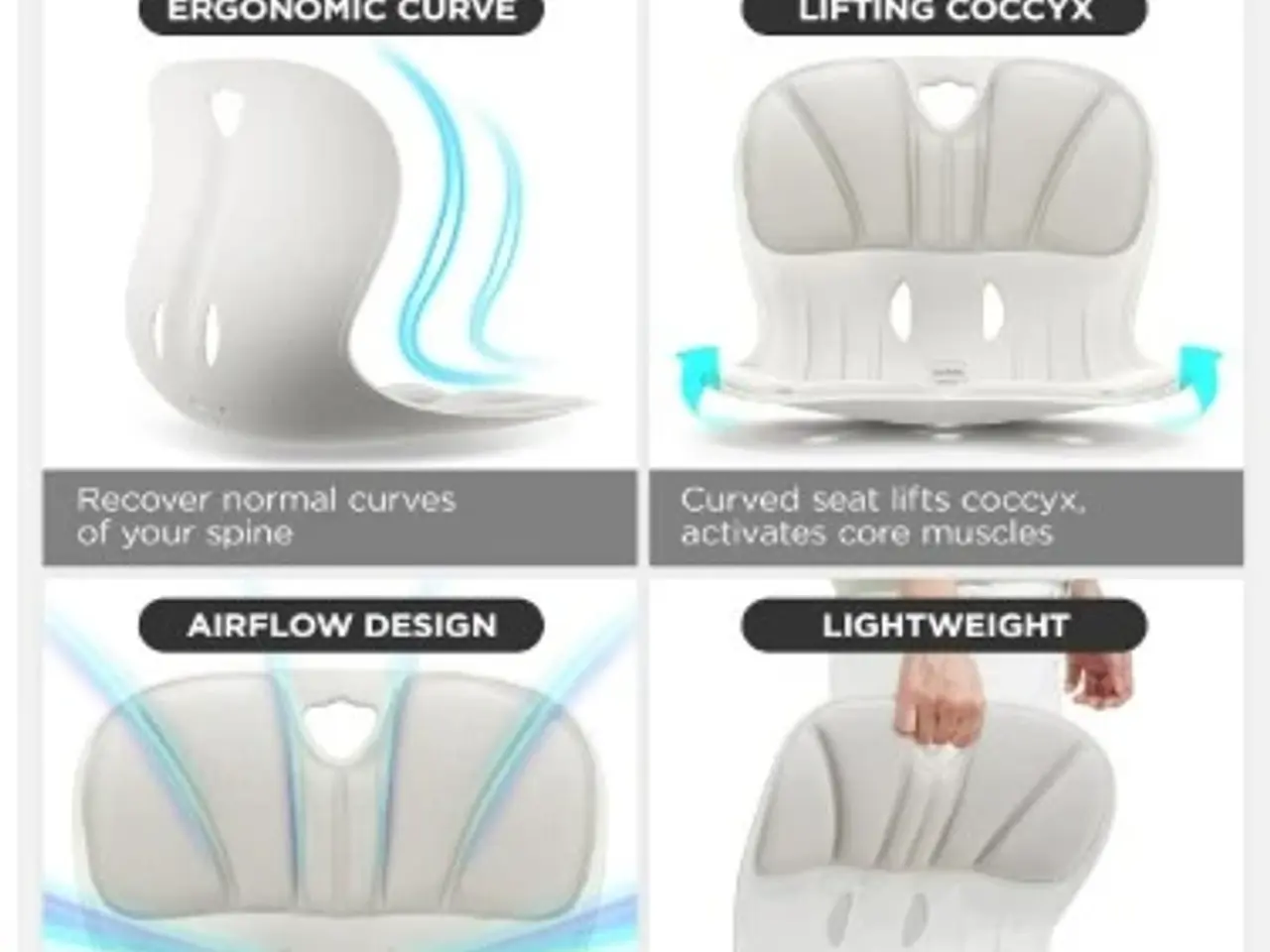 Billede 3 - Curble chair - ergonomisk støtte DOKK1