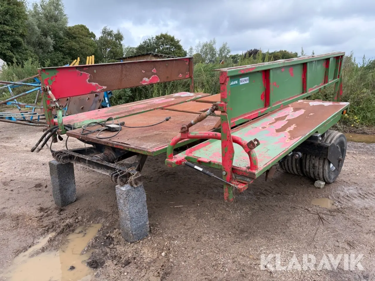 Billede 1 - Ballevogn Parkland med hydrauliske sider