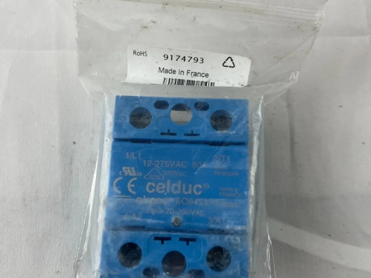 Billede 3 - Celduc SO840070 Solid State relæ SSR 60A 275VAC