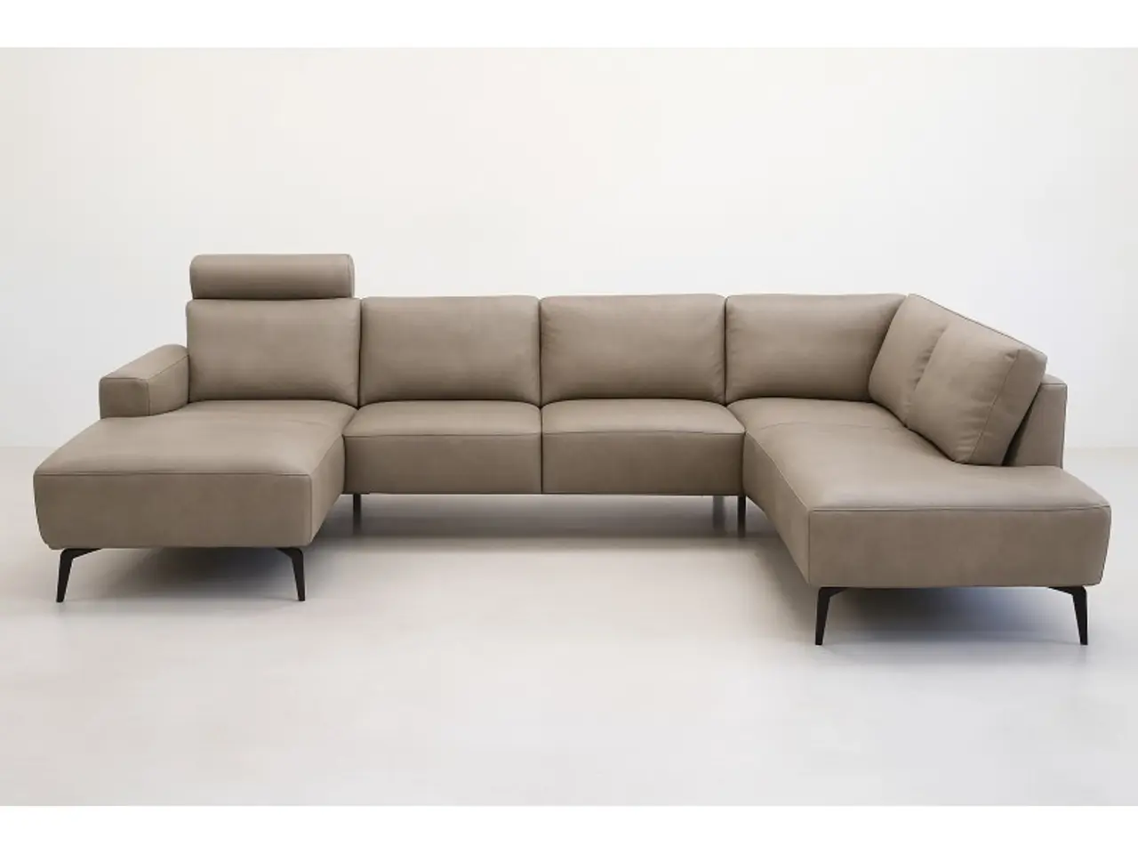 Billede 6 - Hjort Knudsen Copenhagen Læder U-sofa - Venstrevendt