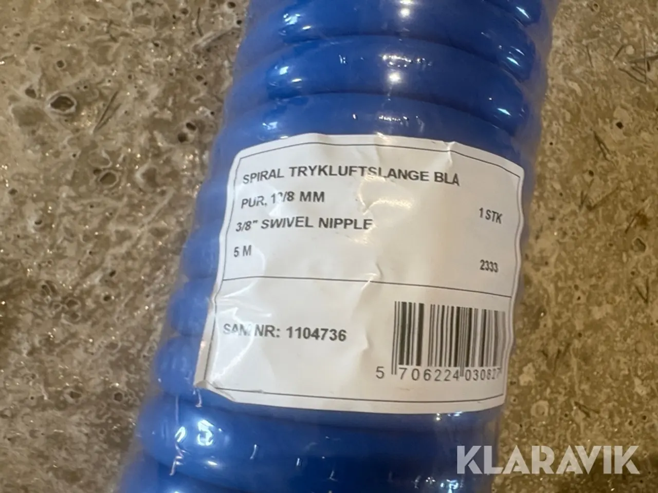 Billede 8 - Spirale trykluftsslanger 12/8 mm 5 m 3/8” ca. 100 styk - med swivel