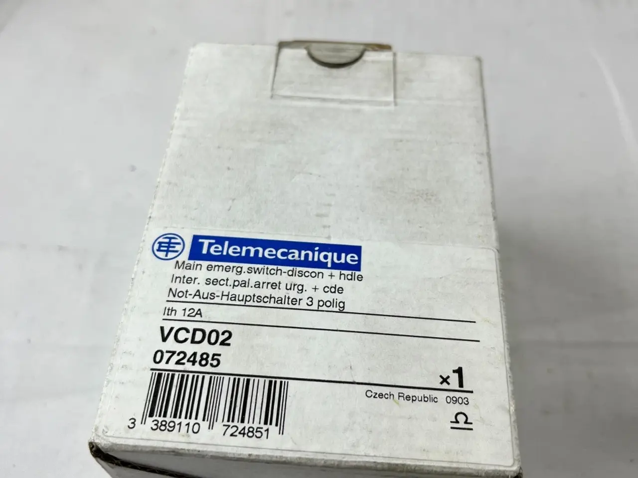 Billede 5 - Telemecanique VCD02 Emergency Stop kontakt 3-Pole