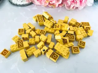 Lego, blandet, gult