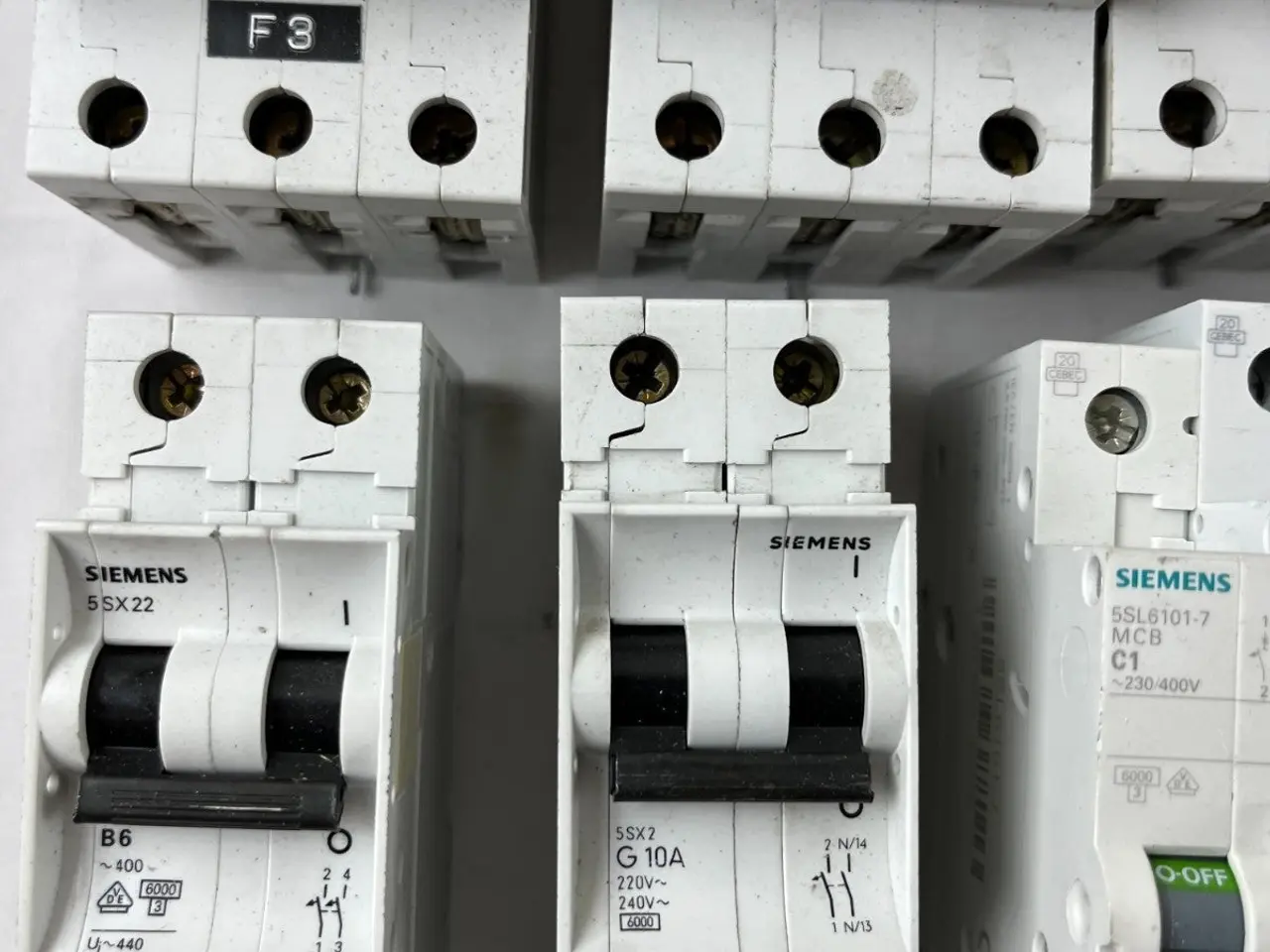 Billede 5 - Siemens 5SX2 5SL61 MCB Breaker parti C2 C4 C6 C10
