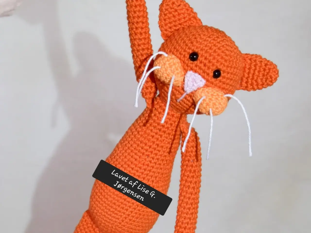 Billede 3 - Hæklede mini-katte, kunsthåndværk 