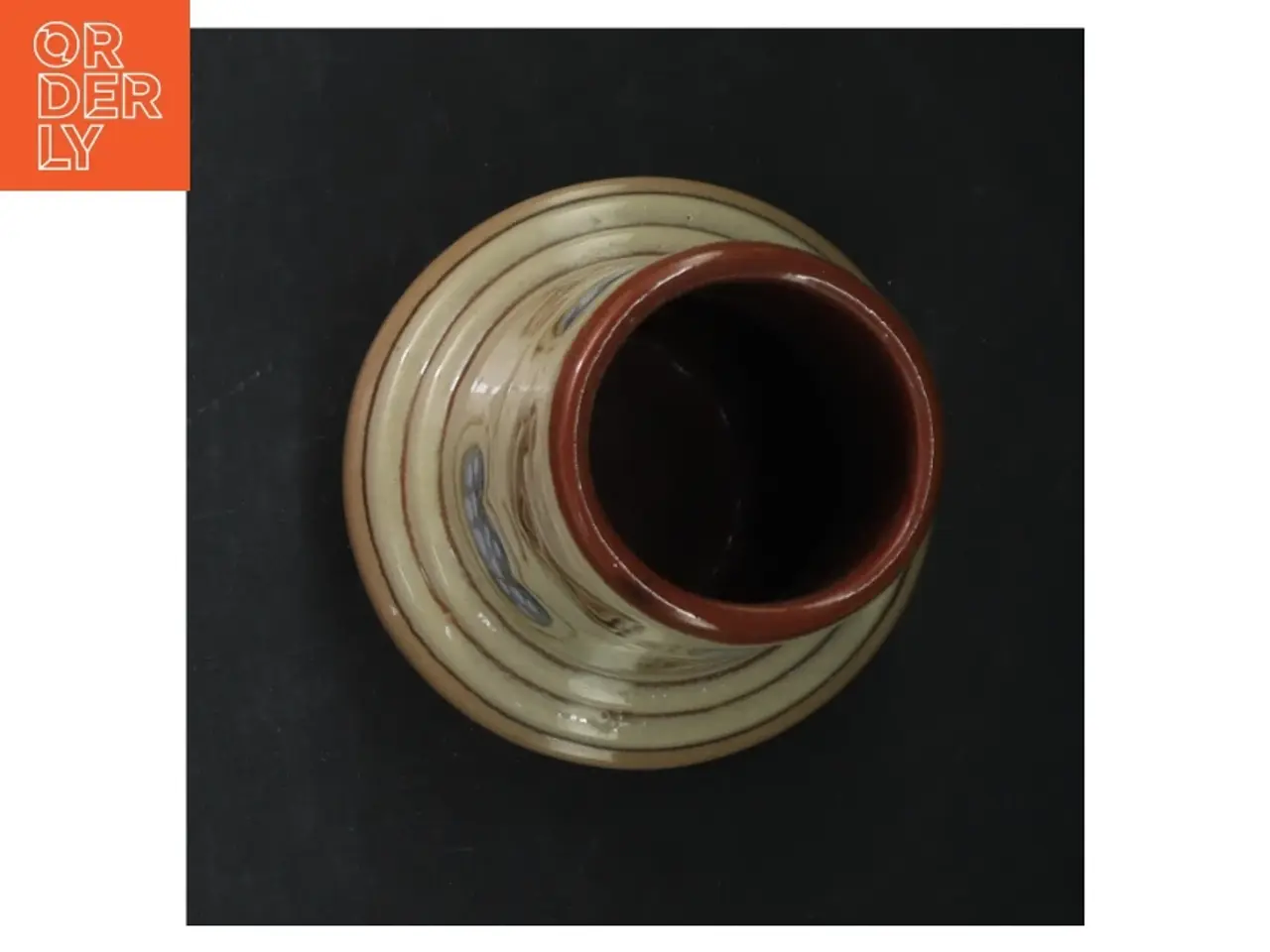 Billede 2 - Keramik vase (str. Ø 7 cm. længde, 18 cm)
