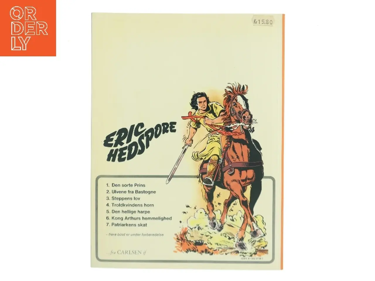 Billede 2 - Eric Hedspore: Den Sorte Prins af François Craenhals (Bog)
