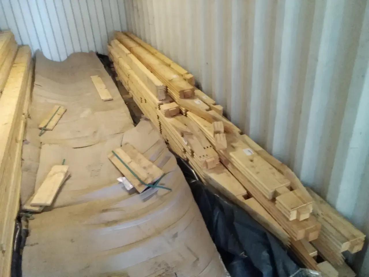 Billede 11 - Træhus Modificeret i 66 mm + ekstra planker LÆS