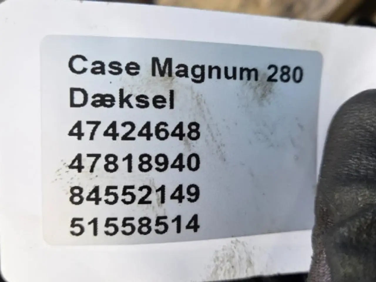 Billede 17 - Case Magnum 280 Dæksel 47424648