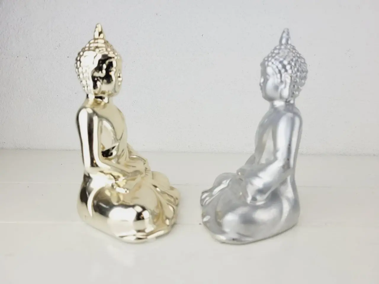 Billede 4 - 2 stk Buddha figure
