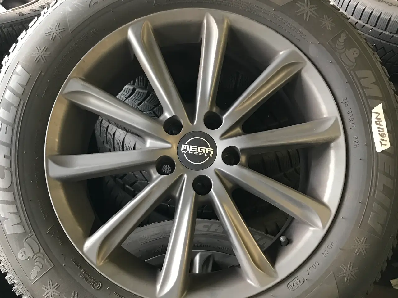 Billede 1 - Vinterhjul, VW Tiguan