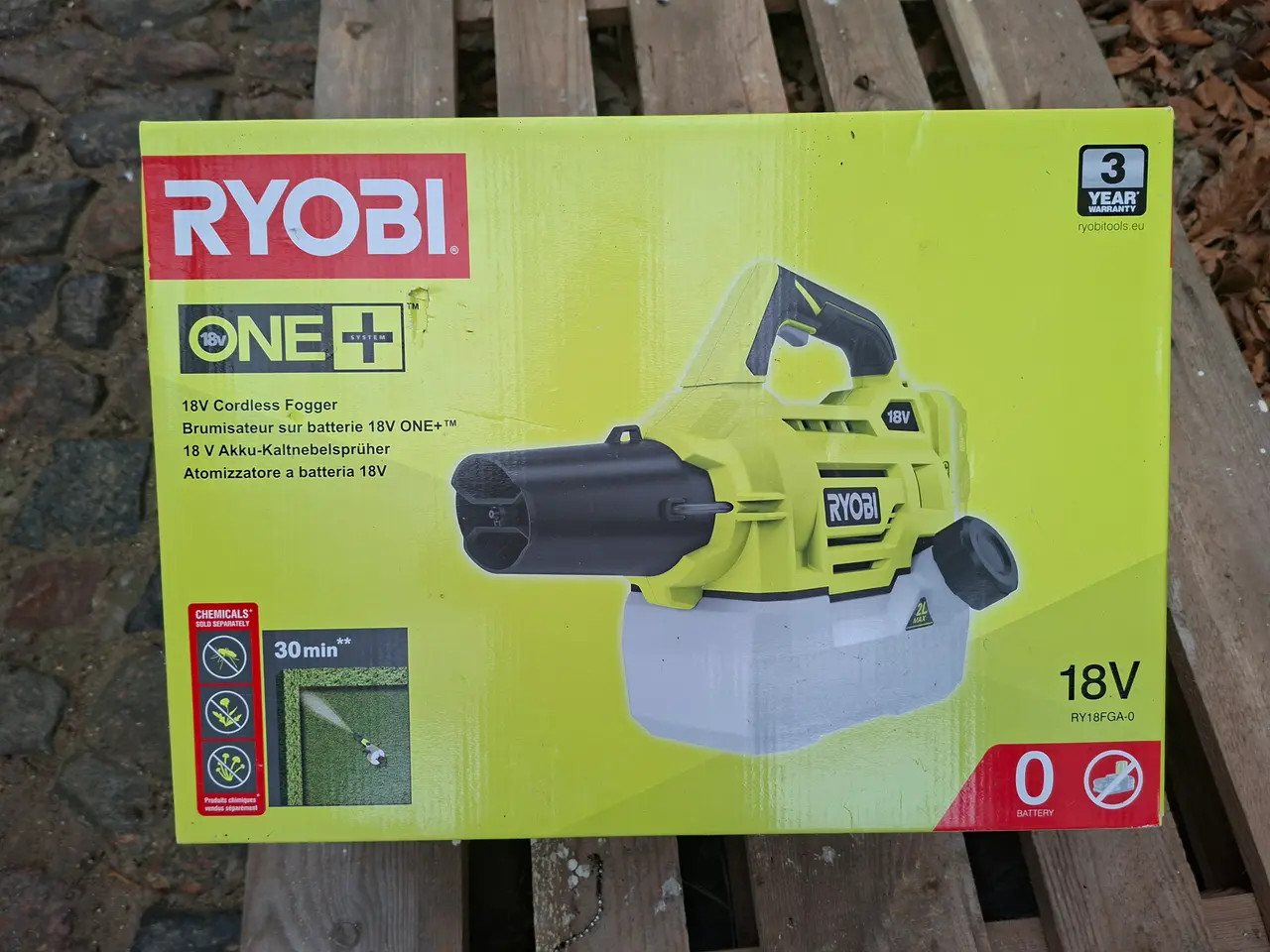 Billede 2 - Ny Ryobi One+ tågemaskine