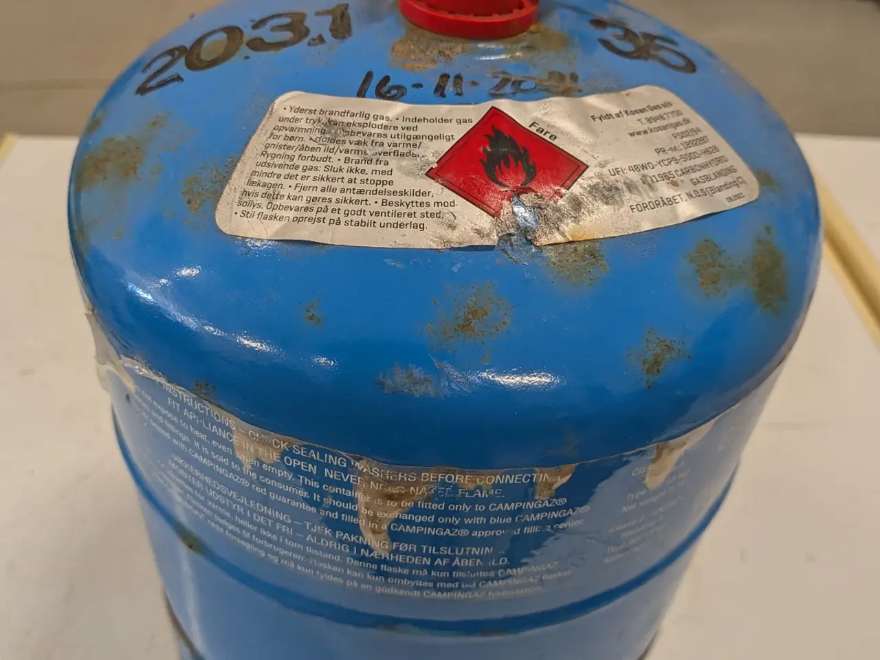 Billede 1 - Gasflaske 3 kg 