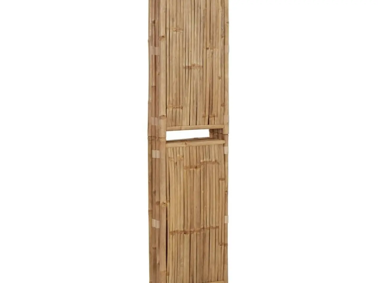 Billede 4 - 4-panels rumdeler i bambus - 160 × 180 cm foldeskærm
