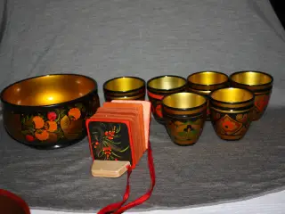 6 Russiske bægre