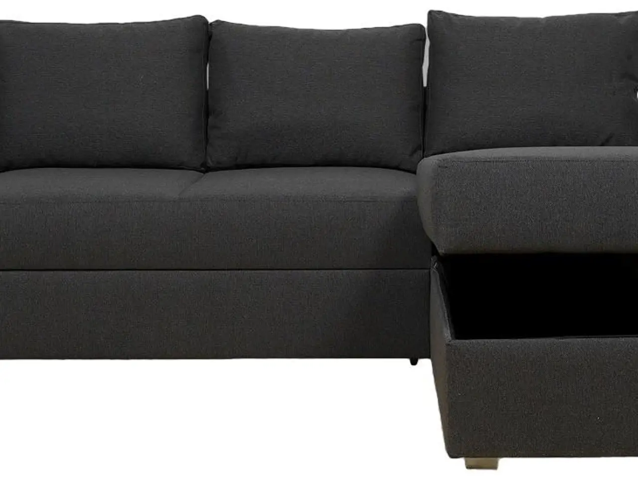 Billede 7 - Studio sovesofa med vendbar chaiselong - koksgrå Inari 95