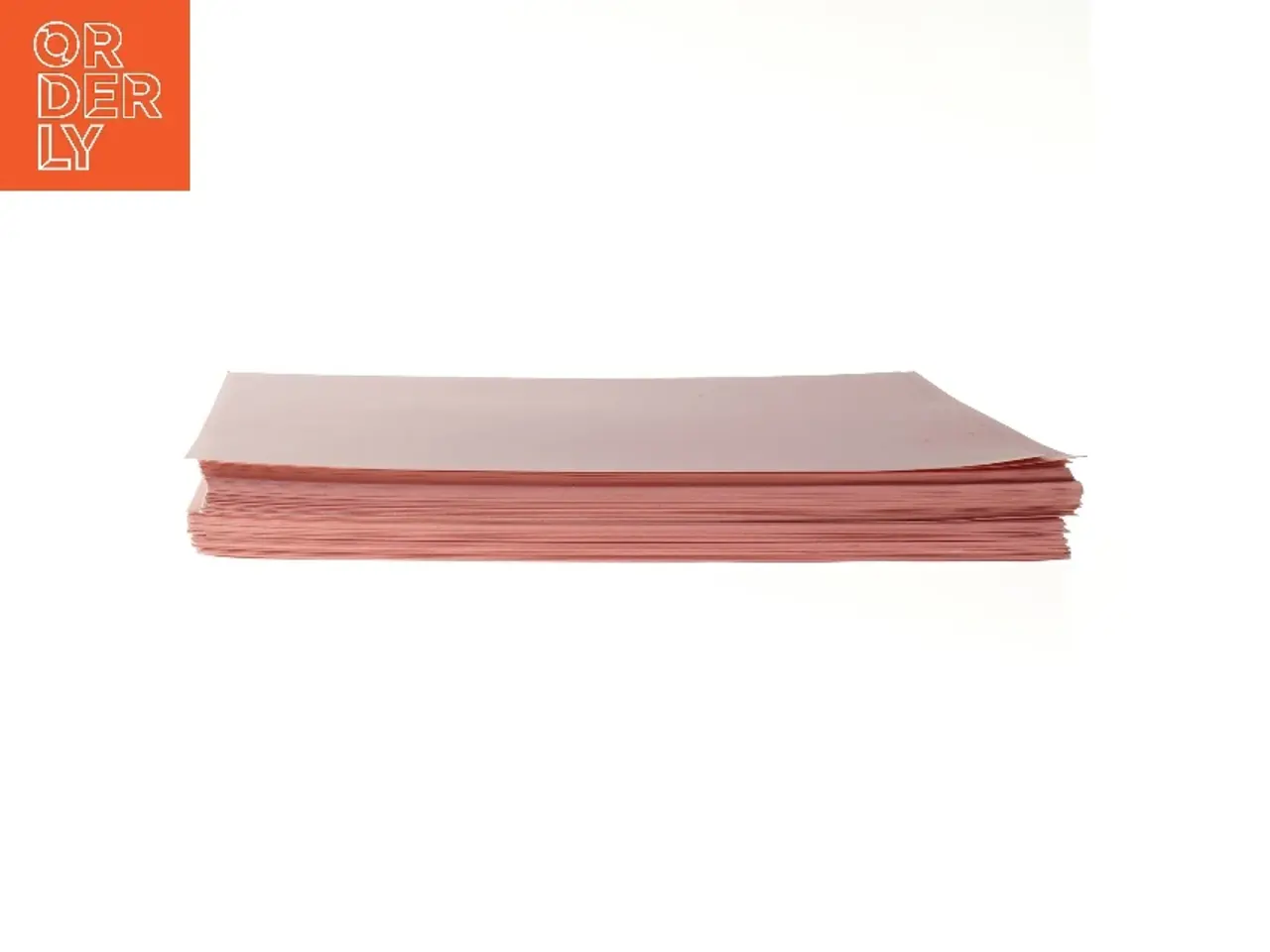 Billede 2 - Lys rosa papirark (str. 30x21 cm)
