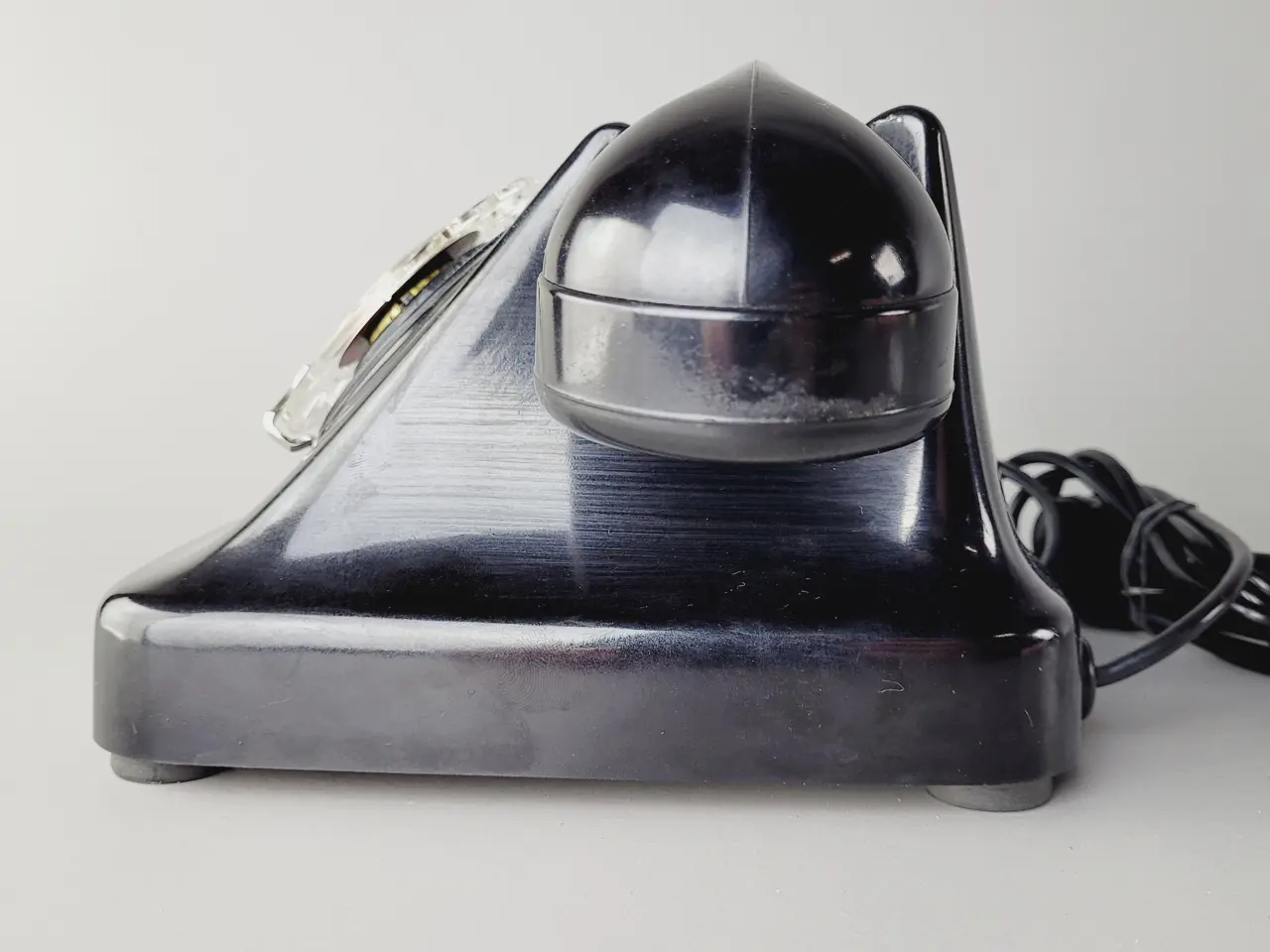 Billede 3 - ⭐️· Klassisk Sort Drejeskivetelefon Kristian Kirk