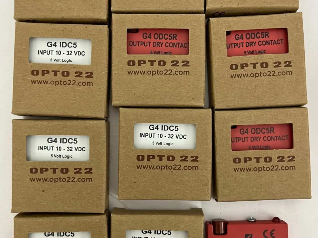 Billede 1 - Opto 22 G4 parti: 6x IDC5 Input 10–32VDC + 6x Dry