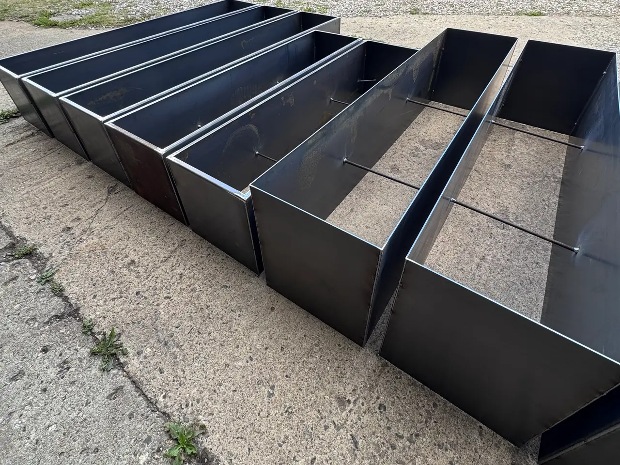 Billede 3 - Corten højbede / plantekasser – 3 mm stål