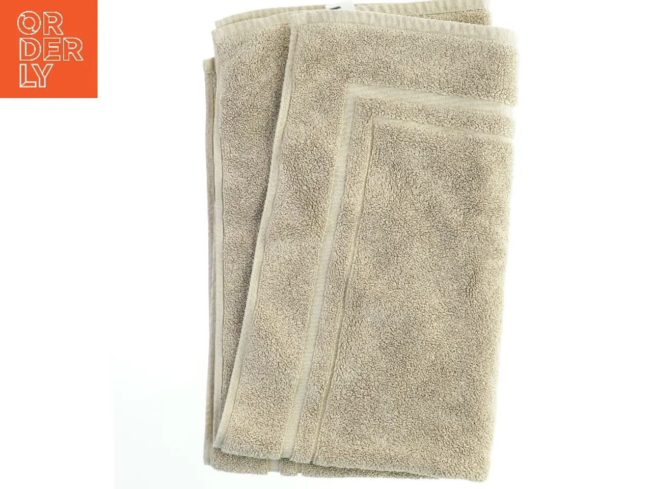 Billede 1 - Beige håndklæde (str. 61x100 cm)