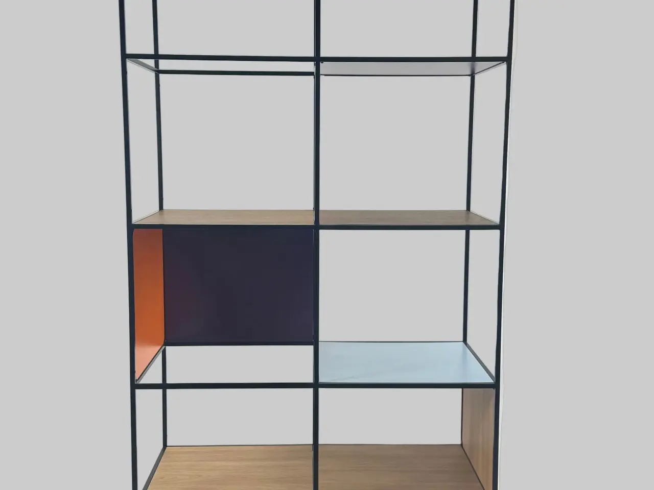 Billede 3 - Metalreol – Multifarvet 119x55x202 cm