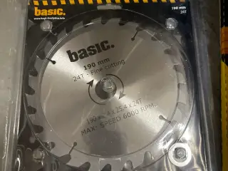 Basic rundsavsklinge ø190mm 24 t